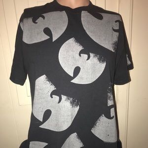 Vintage 2000 Wu-Tang Clan All-Over Print Rap Shirt